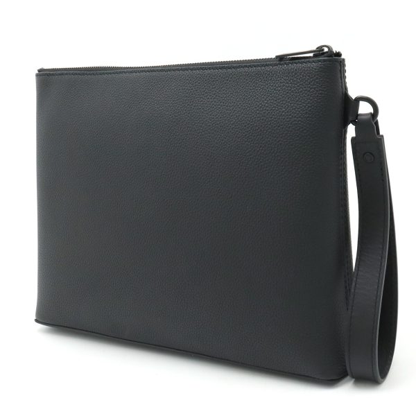 22430153 2 LOUIS VUITTON Aerogram Pochette IPAD Clutch Bag Black