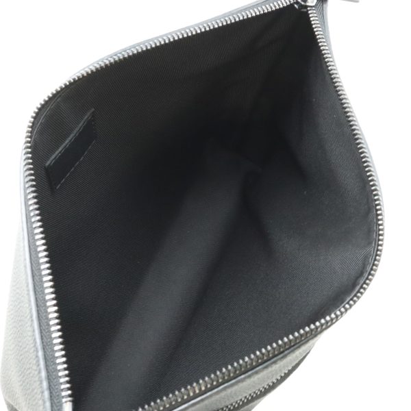 22430153 5 LOUIS VUITTON Aerogram Pochette IPAD Clutch Bag Black