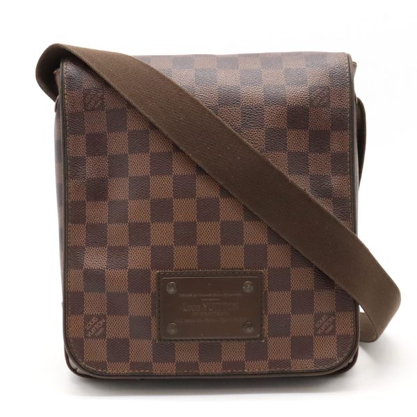 22430755 1 LOUIS VUITTON Brooklyn PM Shoulder Bag Damier