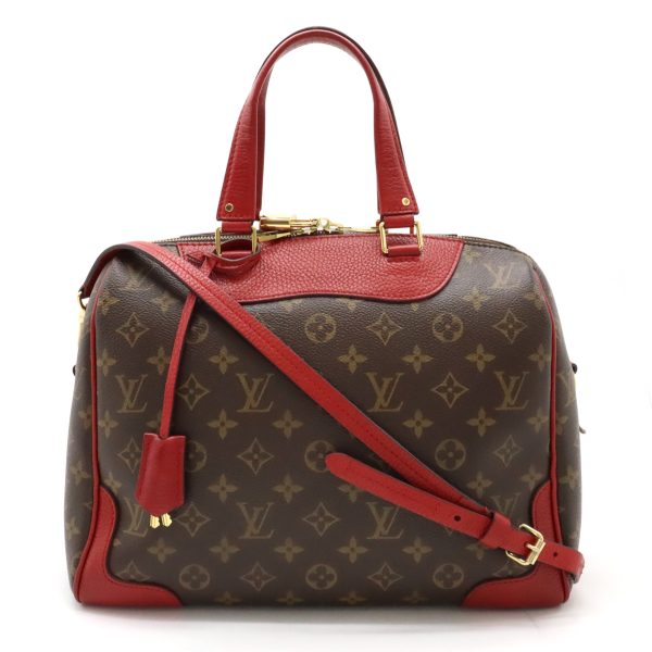 22430960 1 Louis Vuitton Retiro PM Shoulder Coquelicot Red