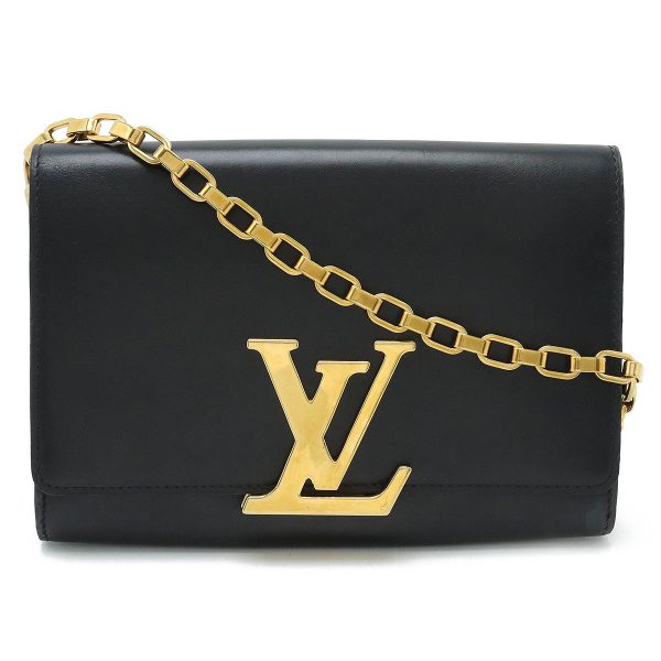 22430978 1 Louis Vuitton Pochette GM Shoulder Bag Noir Black