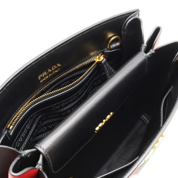 22430986 4 Prada Shoulder Bag Leather Nero Black