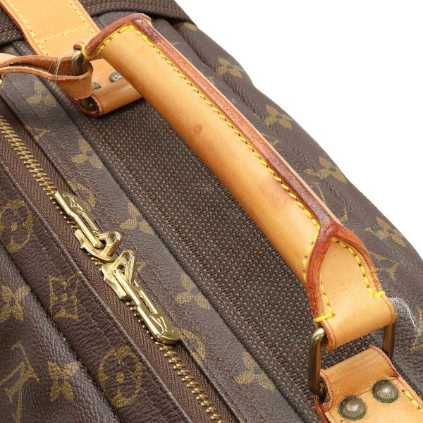 22431014 5 Louis Vuitton Monogram Satellite 53 Shoulder Brown