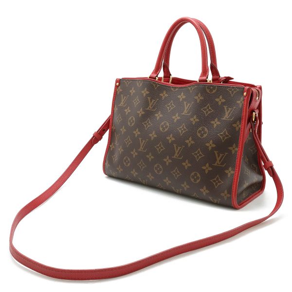 22431031 2 Louis Vuitton Popincourt PM Handbag Shoulder Red