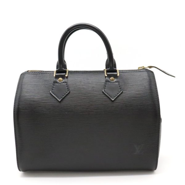 22431035 1 Louis Vuitton Epi Speedy 25 Handbag Noir Black