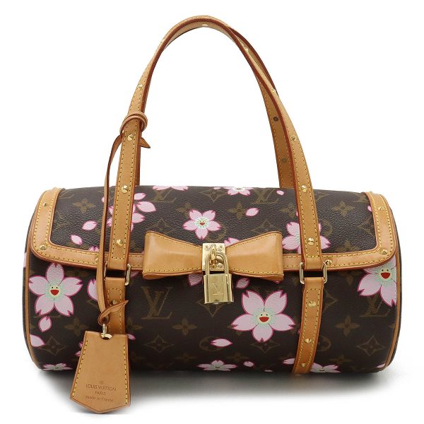 22431060 1 Louis Vuitton Cherry Papillon GM Handbag Brown