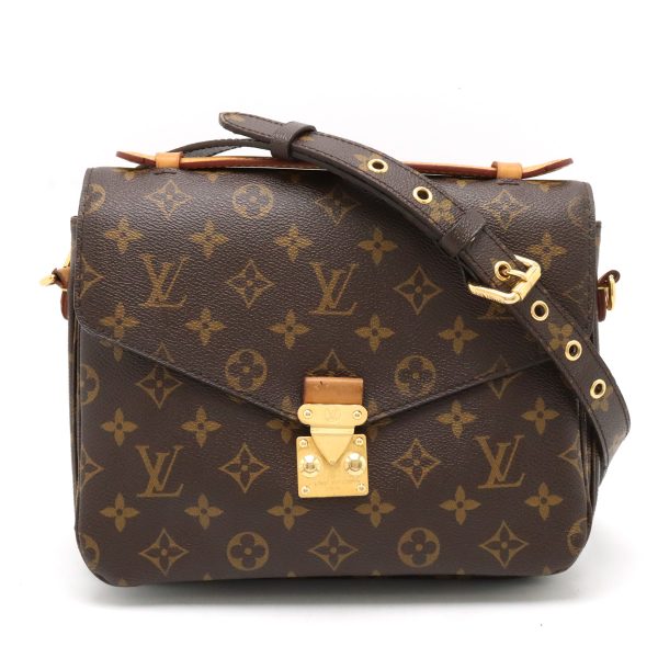 22440118 1 LOUIS VUITTON Pochette Metis MM Handbag 2WAY Monogram