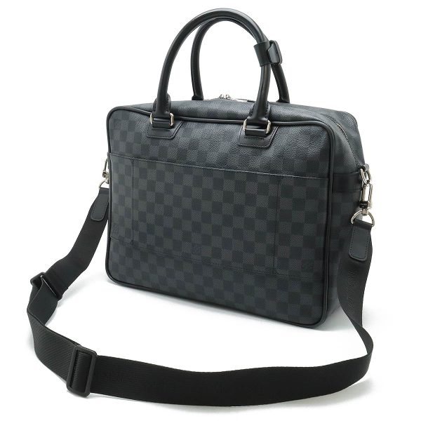 22440209 2 Louis Vuitton Icar Briefcase Shoulder Bag Black