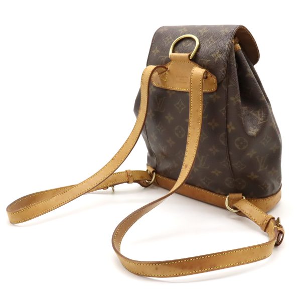 22440566 2 Louis Vuitton Monsouris MM Rucksack Shoulder Brown