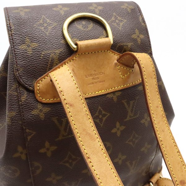 22440566 6 Louis Vuitton Monsouris MM Rucksack Shoulder Brown