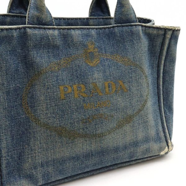 22440567 8 Prada Canapa Tote Bag Denim Blue