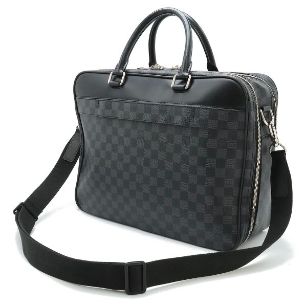 22440653 2 Louis Vuitton Overnight Business Shoulder Black