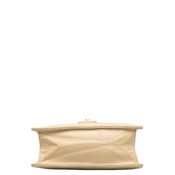 228 39875 4 CHANEL Cocomark Crossbody Shoulder Bag Beige