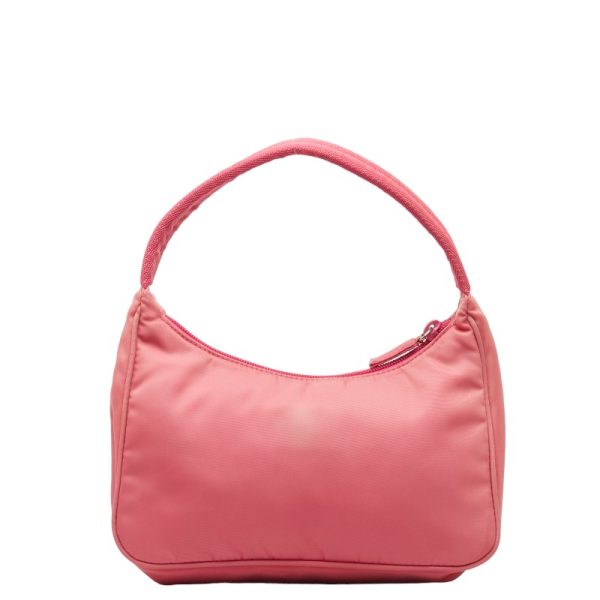 228 48737 3 Prada Mini Nylon Handbag Pink