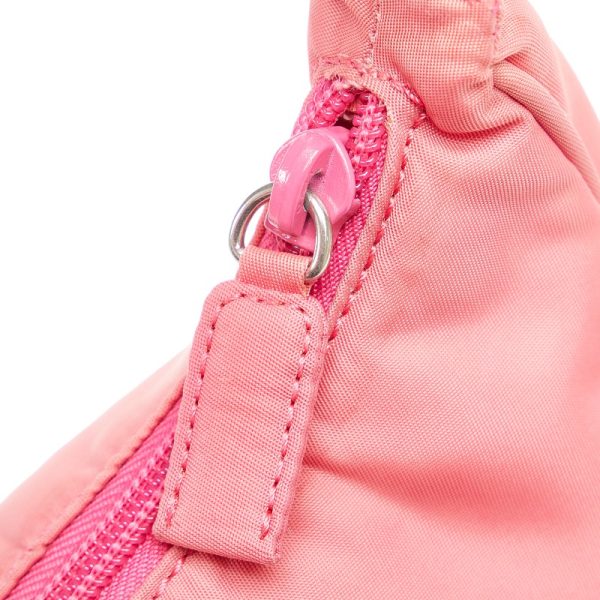 228 48737 5 Prada Mini Nylon Handbag Pink