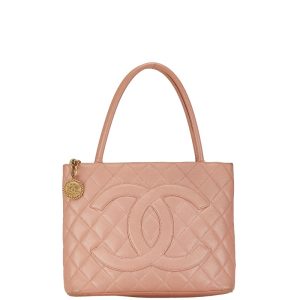 228 56845 1 Chanel Iridescent Pink Quilted Caviar Coco Top Handle Mini Flap Bag