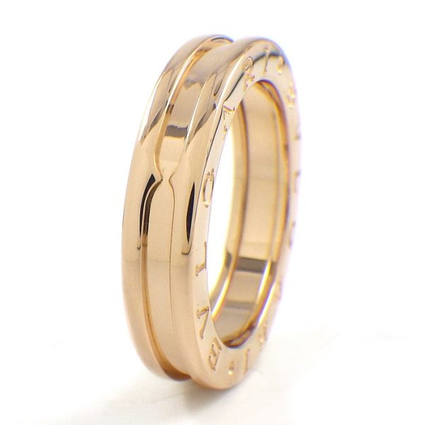 228221 1 BVLGARI Band Pink Gold Ring