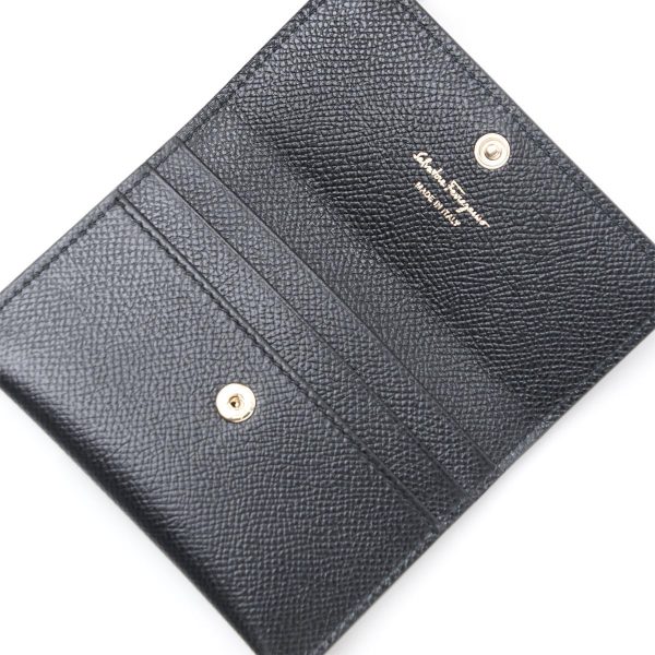 22d15504 Ferragamo Card Case Nero