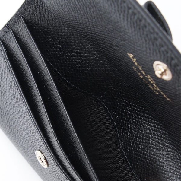 22d15505 Ferragamo Card Case Nero