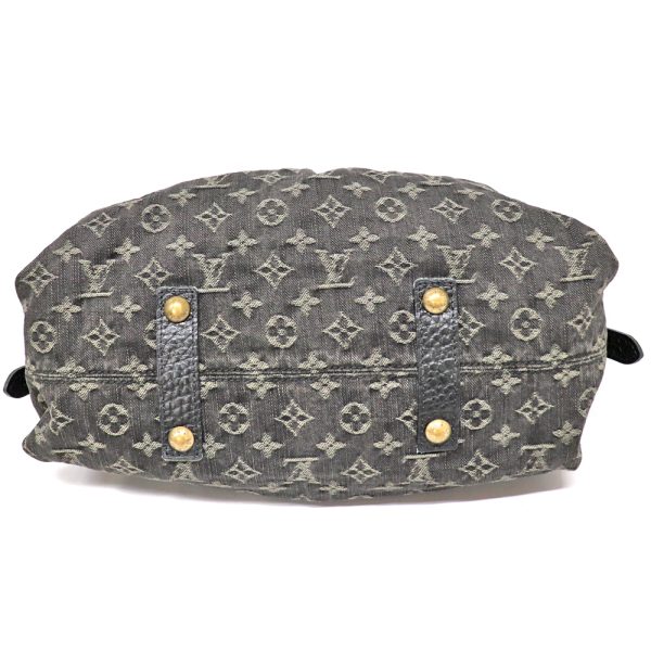 23 10015 5 Louis Vuitton Neocavy Mm Bag Denim Black