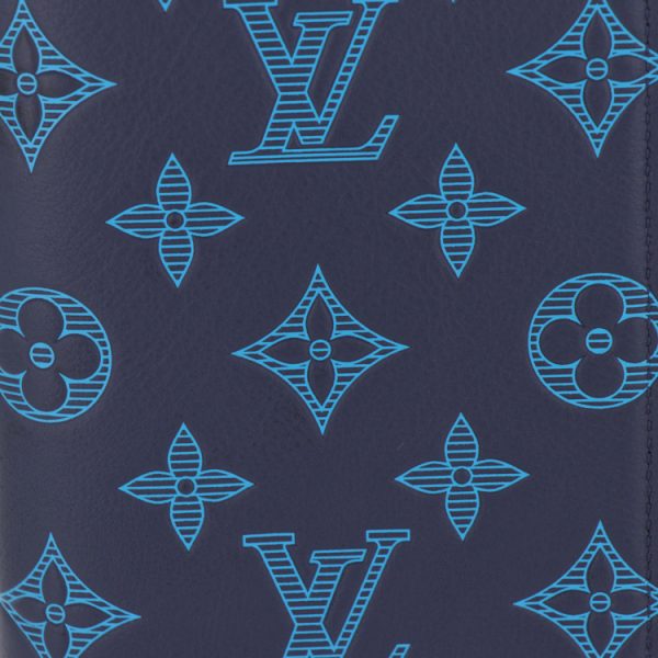 23 3778 06 Louis Vuitton Zippy Wallet Vertical Navy