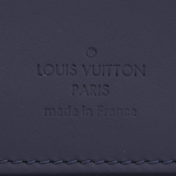 23 3778 08 Louis Vuitton Zippy Wallet Vertical Navy