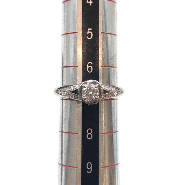 2300037104374 4 Bulgari Incontro dAmore Diamond Ring Platinum