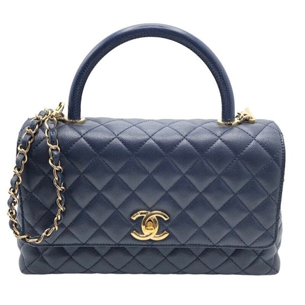 2300039089280 CHANEL Coco Handle Caviar Skin Handbag