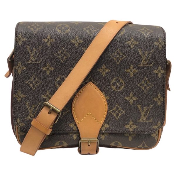 2300040123751 1 Louis Vuitton Cartesier MM Shoulder Bag Brown