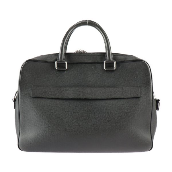 2301113007002 3 Louis Vuitton Porte Document Business PM Taiga Business Bag Black