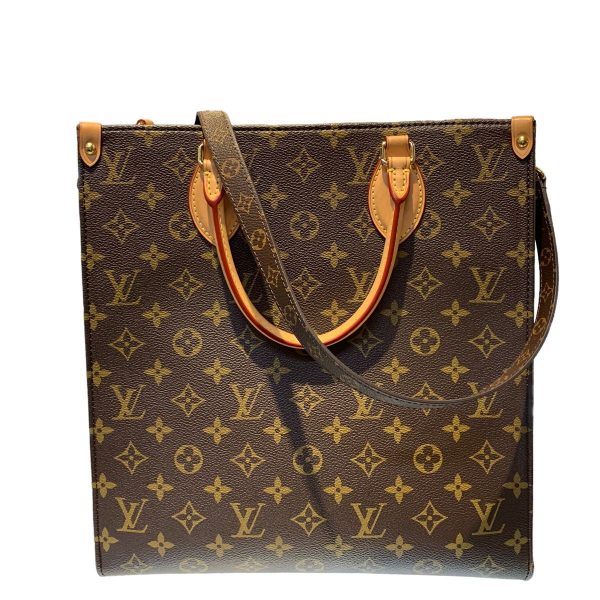 23018191 02 Louis Vuitton Sac Pla Monogram Canvas Shoulder Bag