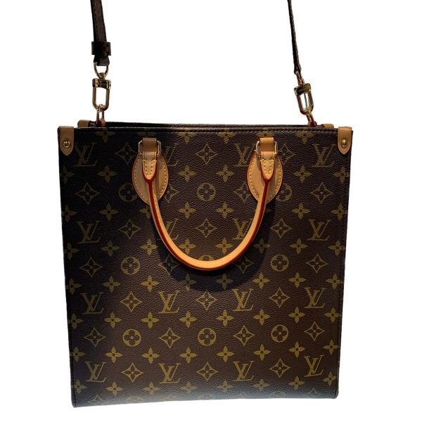 23018191 12 Louis Vuitton Sac Pla Monogram Canvas Shoulder Bag