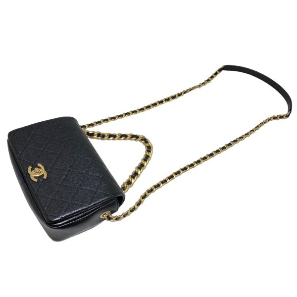 2301917 6 Chanel Mini Flap Grained Calfskin