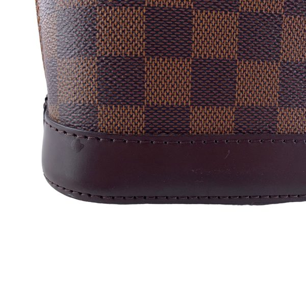 23022244 09 Louis Vuitton Alma BB Damier Brown Shoulder Bag