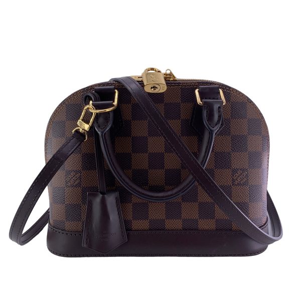 23022244 15 Louis Vuitton Alma BB Damier Brown Shoulder Bag