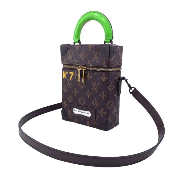 23035399 01 Louis Vuitton Vertical Box Trunk Shoulder Bag