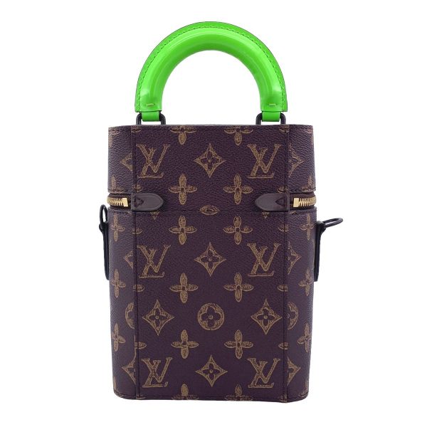 23035399 03 Louis Vuitton Vertical Box Trunk Shoulder Bag