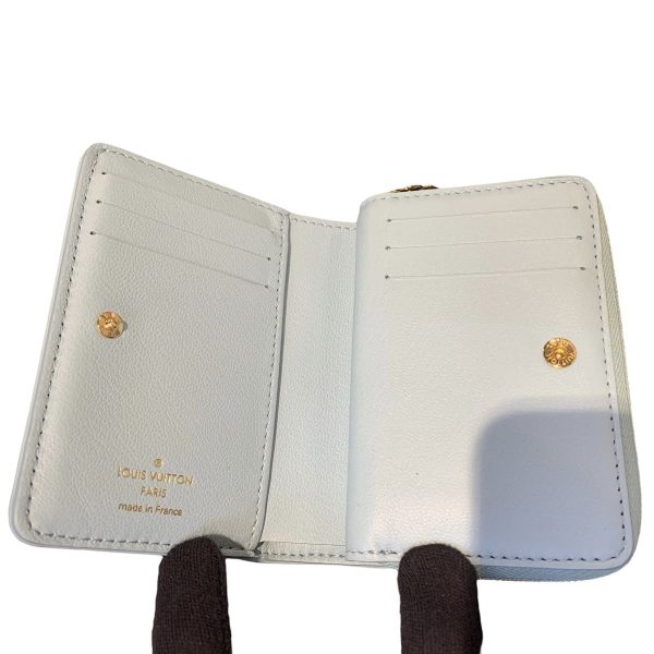 23038216 09 Louis Vuitton Portefeuille Lou Monogram Lamb Leather Fold Wallet