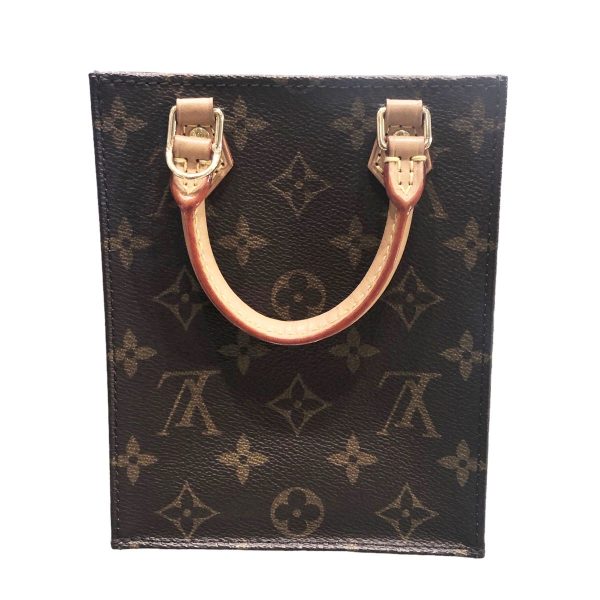 23039216 03 Louis Vuitton Petite Sac Plat Monogram Shoulder Bag