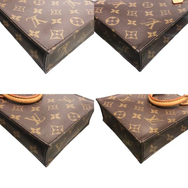 23039216 04 Louis Vuitton Petite Sac Plat Monogram Shoulder Bag