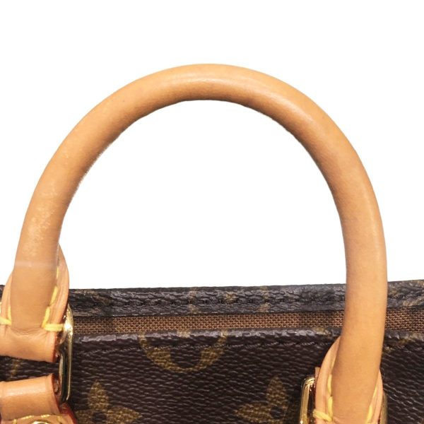 23039216 05 Louis Vuitton Petite Sac Plat Monogram Shoulder Bag