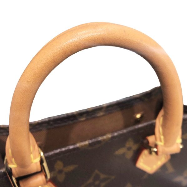 23039216 06 Louis Vuitton Petite Sac Plat Monogram Shoulder Bag