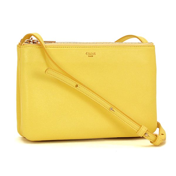 230404 bg7 1 1 Celine Shoulder Bag Trio Citron Yellow