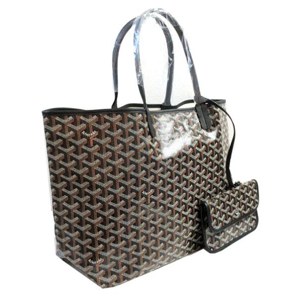 230421 10b Goyard Saint Louis PM Tote Bag Black