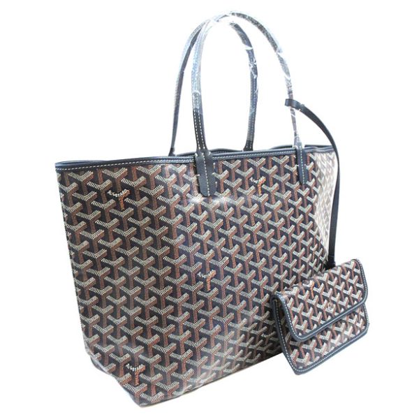 230421 12b Goyard Saint Louis PM Tote Bag Marine Navy