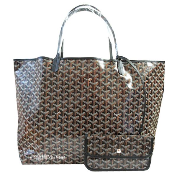 230425 10 Goyard Saint Louis GM Tote Bag Black