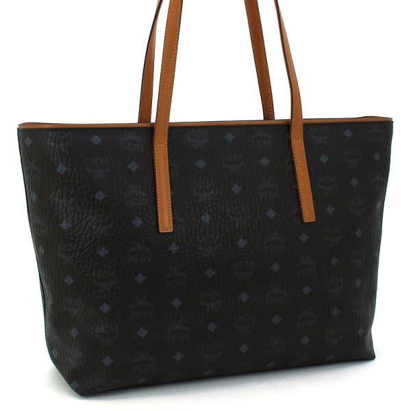 230428 bg4 3 2 MCM Tote Bag Black