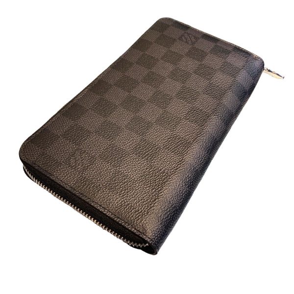 23042978 12 Louis Vuitton Zippy Organizer NM Damier Graphite Wallet