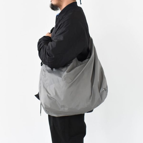 2304510113006 04 Hobo Azuma L Nylon Ripstop Shoulder Bag Gray