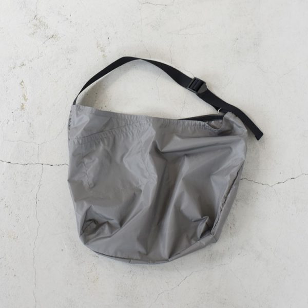 2304510113006 13 Hobo Azuma L Nylon Ripstop Shoulder Bag Gray